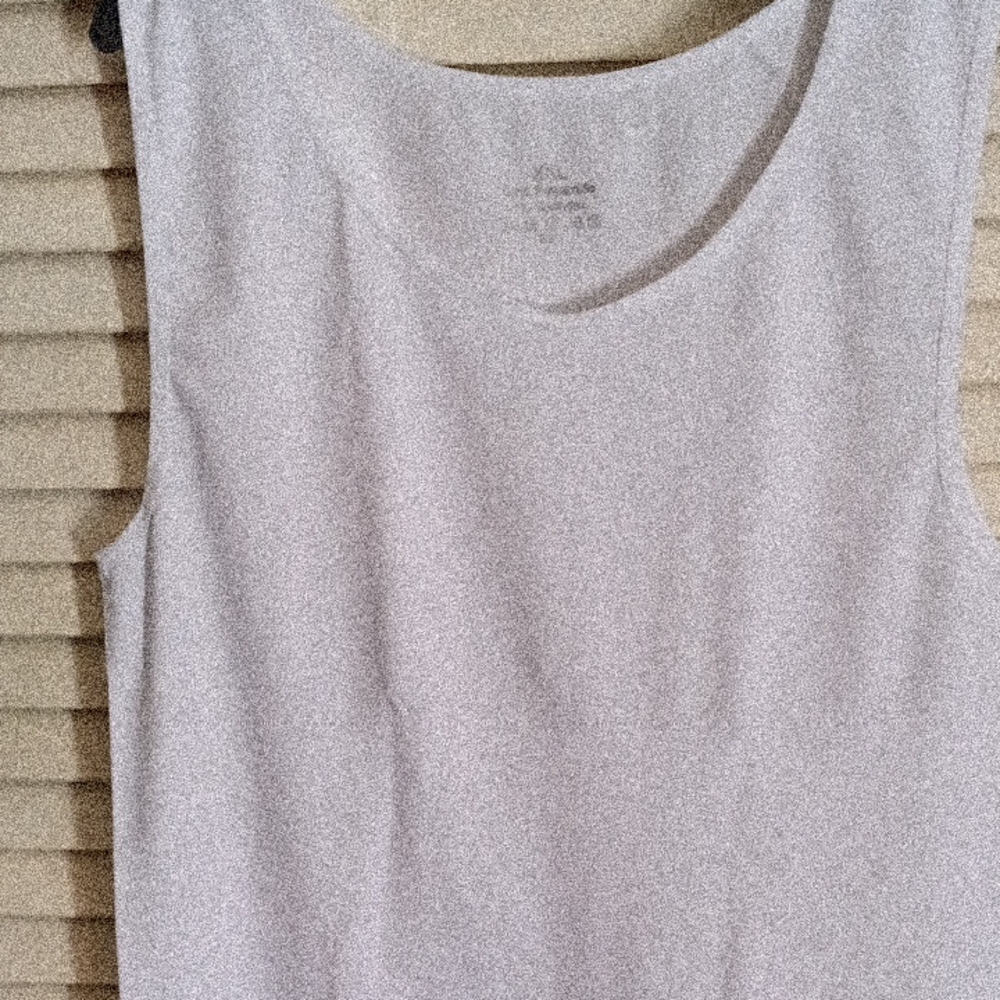 Classic White Sleeveless Tank Top